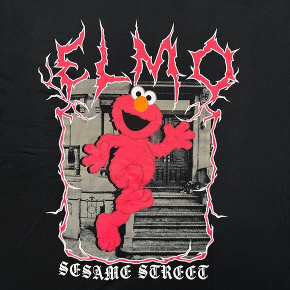 Heavy Metal PBS Kids 123 Sesame Street Elmo Tee XL - Picture 2 of 4